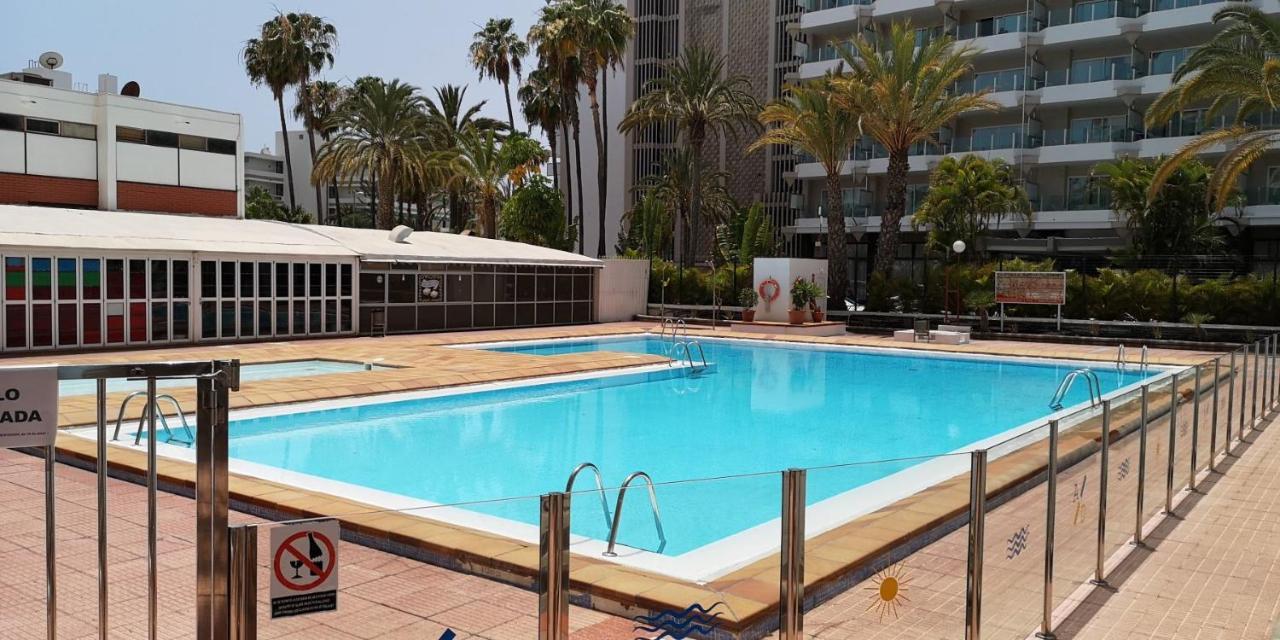 Top-Apartment, 4 Og, Seitlicher Meerblick, Mit 1 Schlafzimmer Im Herzen Von Playa Del Ingles , Gran Canaria Esterno foto