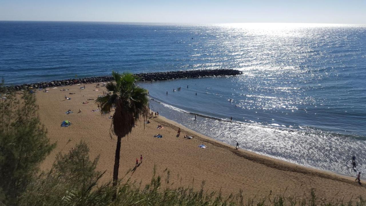 Top-Apartment, 4 Og, Seitlicher Meerblick, Mit 1 Schlafzimmer Im Herzen Von Playa Del Ingles , Gran Canaria Esterno foto
