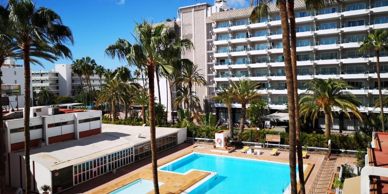 Top-Apartment, 4 Og, Seitlicher Meerblick, Mit 1 Schlafzimmer Im Herzen Von Playa Del Ingles , Gran Canaria Esterno foto