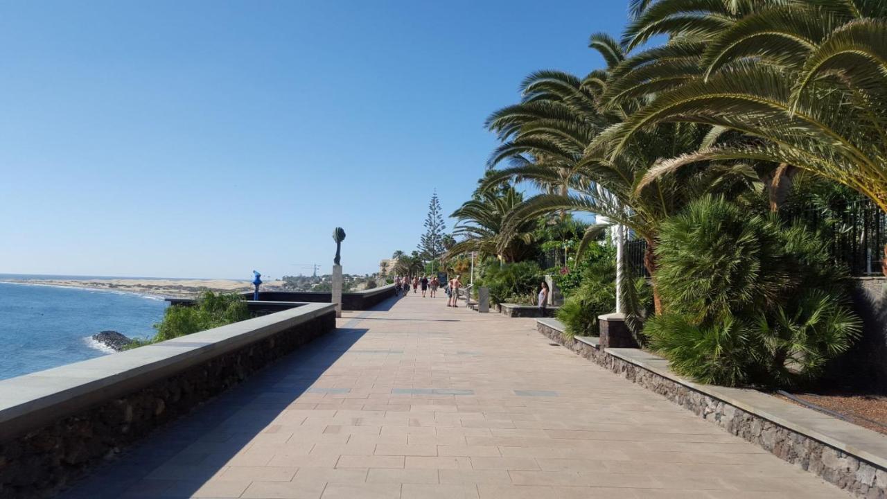 Top-Apartment, 4 Og, Seitlicher Meerblick, Mit 1 Schlafzimmer Im Herzen Von Playa Del Ingles , Gran Canaria Esterno foto