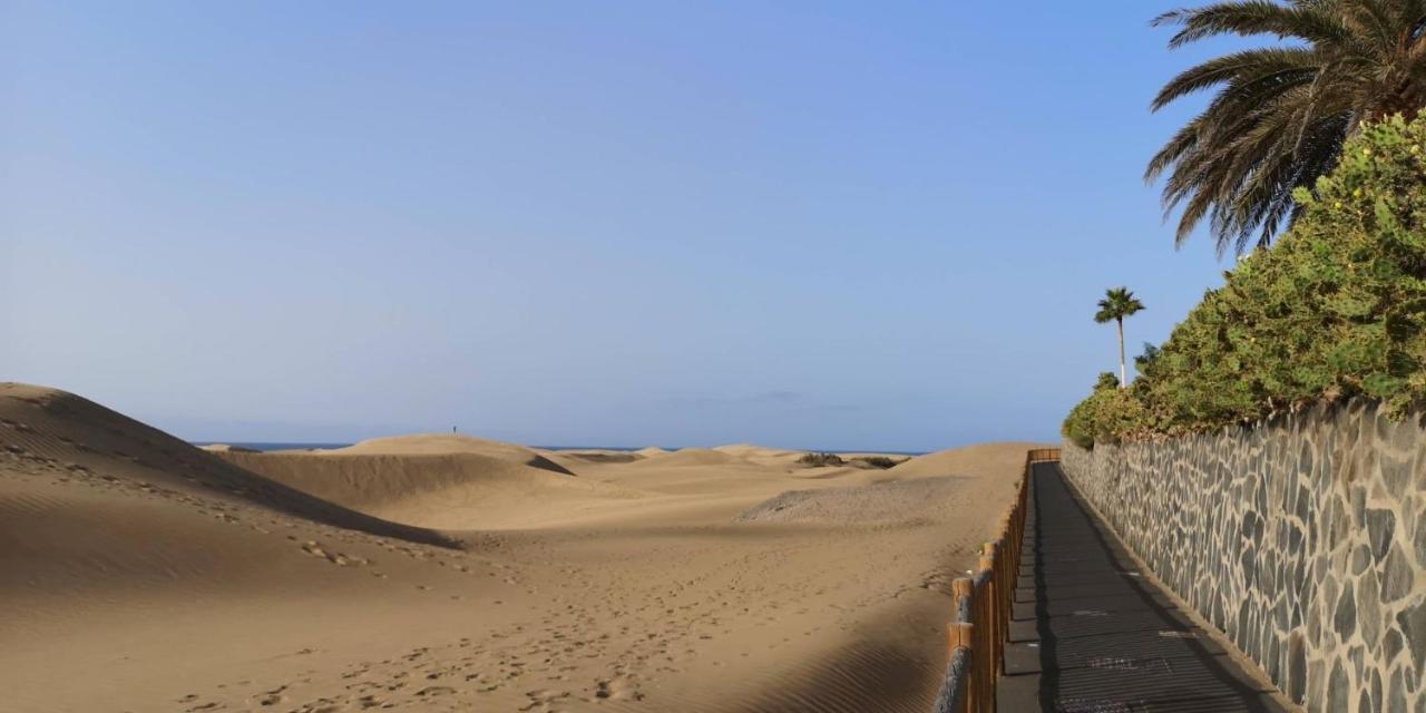 Top-Apartment, 4 Og, Seitlicher Meerblick, Mit 1 Schlafzimmer Im Herzen Von Playa Del Ingles , Gran Canaria Esterno foto