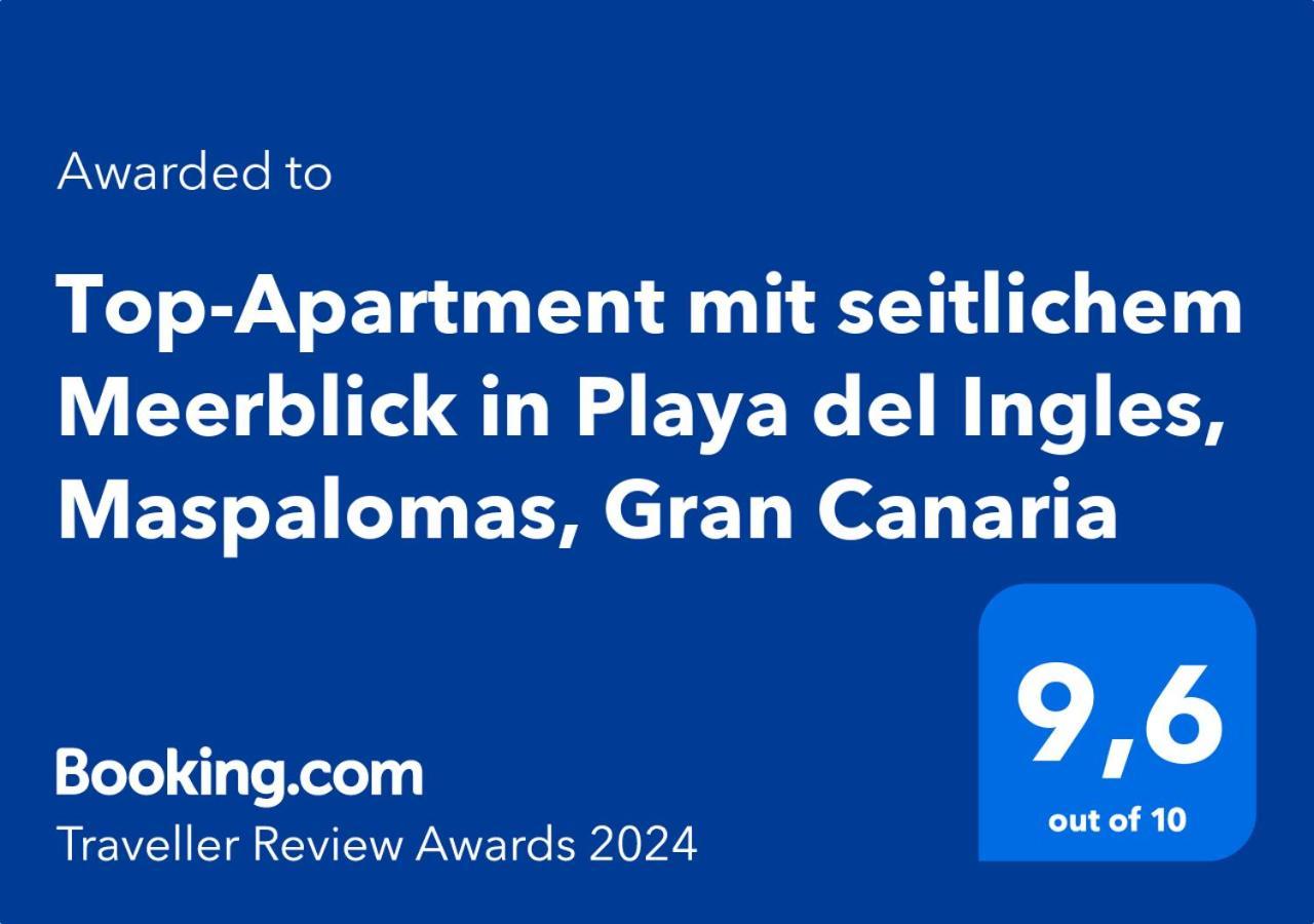 Top-Apartment, 4 Og, Seitlicher Meerblick, Mit 1 Schlafzimmer Im Herzen Von Playa Del Ingles , Gran Canaria Esterno foto