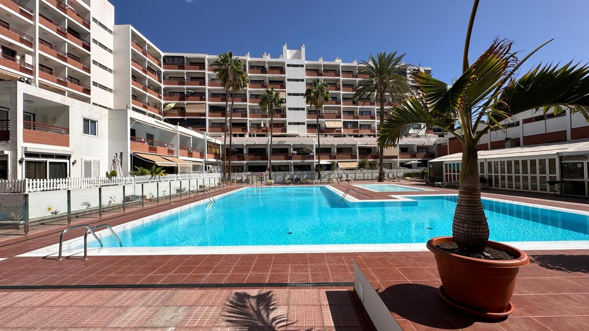 Top-Apartment, 4 Og, Seitlicher Meerblick, Mit 1 Schlafzimmer Im Herzen Von Playa Del Ingles , Gran Canaria Esterno foto